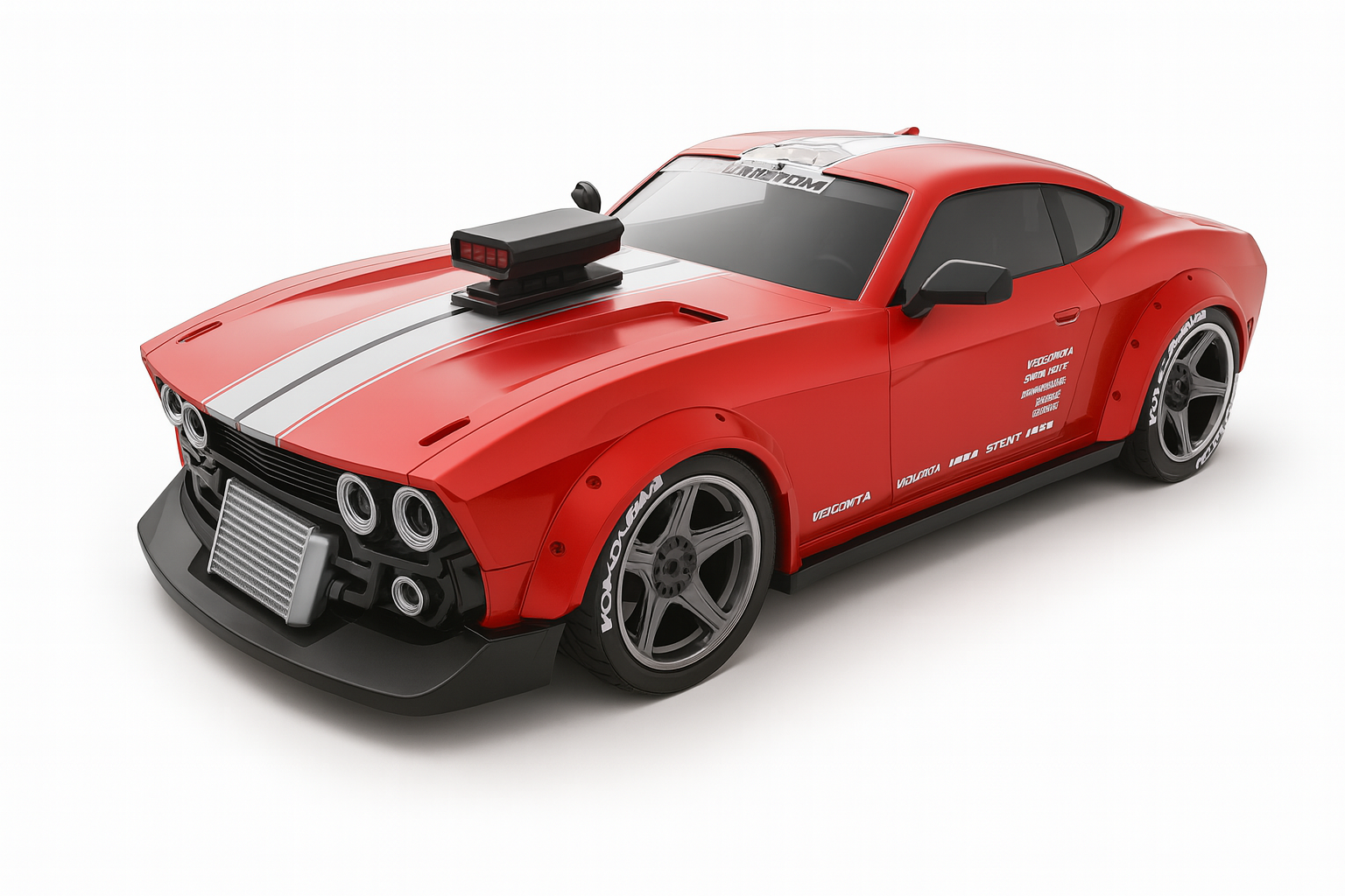 Kamtom KM3299 – Voiture RC Mini Drift 1:32 – 4WD – Gyroscope Pro – 100 m de portée – 20–30 min